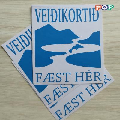 China Car Waterproof Sticker Used Window Vinyl Stickers for sale