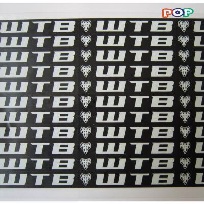 China Heat Resistant The Most Advanced Rubber Labels For Tires for sale