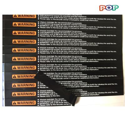 China Best Heat Resistant Tire Vulcanizing Rubber Label / Rubber Band Tire Marking Labels for sale