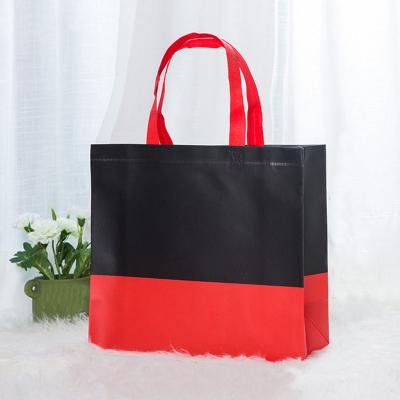 China Who respects the environment; Recyclable; China Reusable Extra Large Recycled Fabric Reusable Shopping Tote Laminated Non Woven Polypropylene Tote Bag for sale