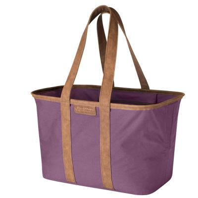 China Factory Direct Sale Canvas Folding Tote Bag Large Capacity Shopping Beach Tote Bags for sale