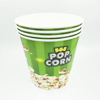 China Disposable 170oz Disposable Popcorn Paper Buckets With Printing for sale