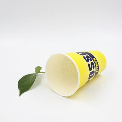 China 450ml Disposable Beer Cup Cheap Disposable Cold Drink Paper Cups for sale