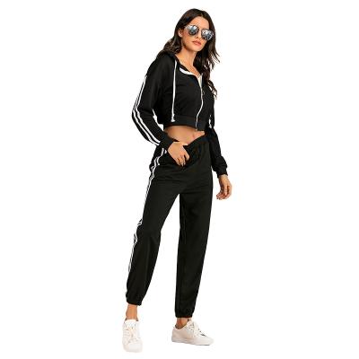 China Hot Viable In Autumn Winter Wholesale Sweatsuit Sports Custom Jogging Wear Women's Jogging Suit Jogging Wear for sale