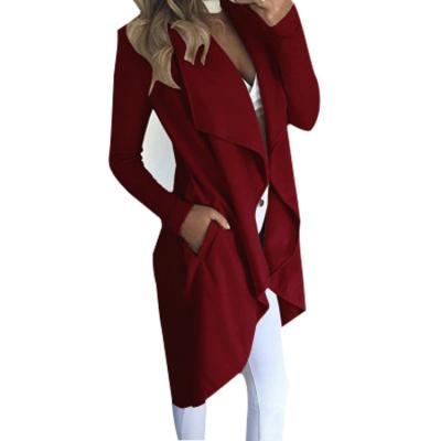 China 2021 Hot Viable In The Trench Of New Amazon Current Trending Women Coats Long Coats For Ladies 1 Piece Coats Woman for sale