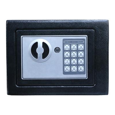 China Home Office Hotel Security Box Electronic Mini Steel Safe Box Hotel High Quality Security for sale