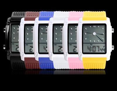 China Waterproof LCD Analogue Watch for sale