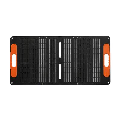 China Camping All Perc Portable Folding Waterproof Solar Etfe Black Panel 5V 18V 10W 60W 120W Phone Powered Mat Kit Camping Solar Charger for sale