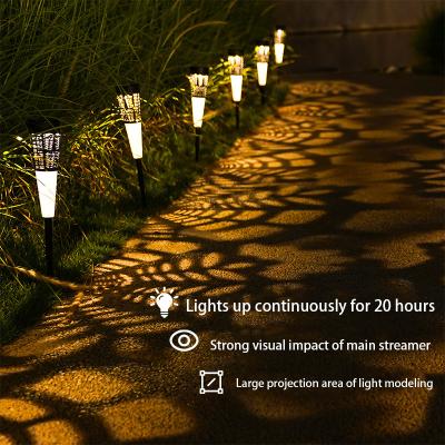 China Residential Plant Yard Landscape Lawn Aisle Outdoor Waterproof Residential LED Decoration Dig Plug-in Solar Earth Lamp for sale