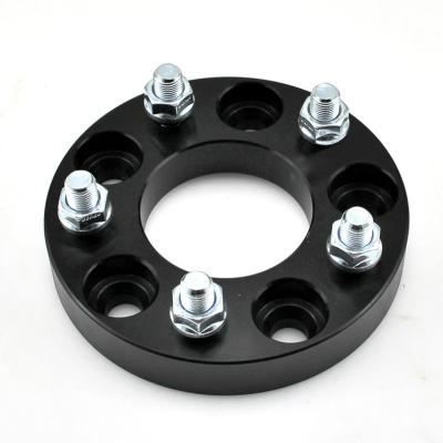 China Forged and Silver CNC Machining 114.3 X5 Black Wheel Hub Adapter Spacer for sale