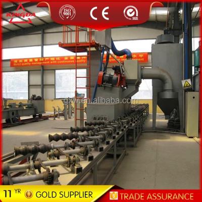 China Automatic Rust / Corrosion Inhibitor Steel Pipe Tube Shot Blasting Machine for sale