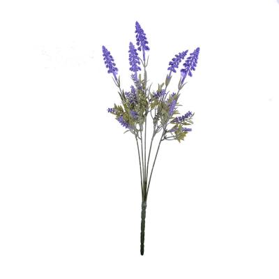 China Europe Artificial Flowers Lavender Bouquet Wedding Flower Plants For Party Room Home Hotel Decoration for sale