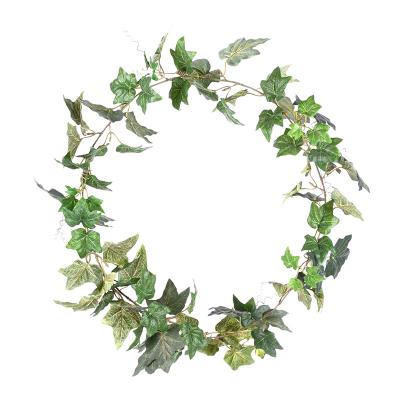 China IFG1.9m Europe green sprigs hanging artificial ivy leaf vines ivy garland for wedding deco hanging artificial plants for sale