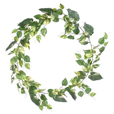 China Europe Leaf Ivy Tropical Plants Philodendron Artificial Garland For Sale Decoration Vines Hanging Artificial Plants G625-97 for sale