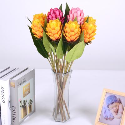 China Europe factory directly wedding &home decoration artificial tropical plants flower plastic indoor artificial flower for sale