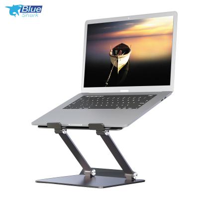 China Laptop Cell Phone Stand Aluminum Alloy Tablet Mobile Phone Stand Holder (Height) Adjustable Desktop Angle for sale