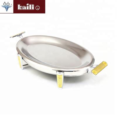 China 45*27cm disposable 2020 new arrival decoration dishes, elegant mold with two handle feet for sale