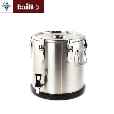 China Stainless Steel Insulation Barrels Stainless Steel Water Bucket Milk Tea Wine Insulation Barrel For Sale for sale