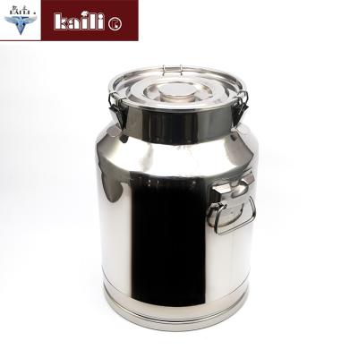 China Different Storage Capacity Large Stainless Steel Food Storage Container Stainless Steel Bulk Bucket Can for sale