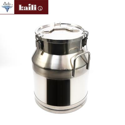 China Storage and Transport 22L in 55L SS304 Stainless Steel Milk Storage and Transport Boxes Stainless Steel Milk Bucket for sale