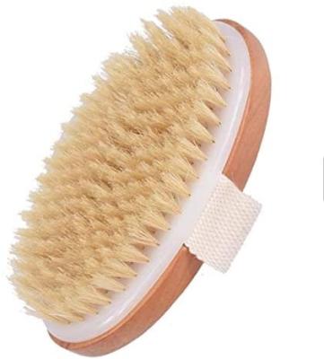 China All Natural Improve Skin Health and Beauty Natural Hair Remove Dead Skin and Toxins Sisal Wood Body Dry Brush for sale