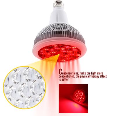 China 660nm Light Therapy Lamp 850nm Aluminum Red Infrared Light E27 E40 Bulb For Skin Pain Relief 36 LED Red Grow Light for sale