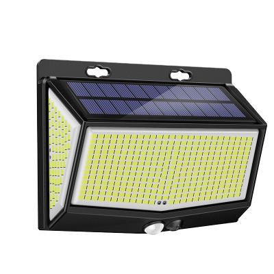 China Solar Garden Light Outdoor 468 LED Solar Lamp With Motion Sensor LED Solar Light 3 Modes Sunlight Powered For Garden Decoration for sale