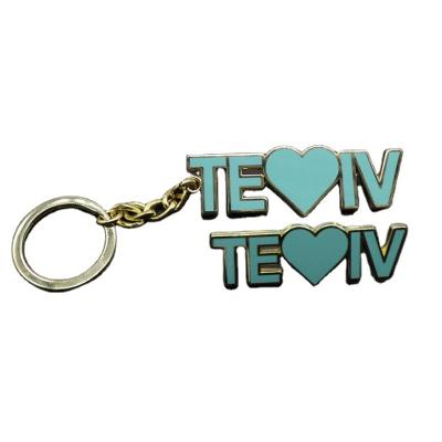 China Freely selectable assorted imported heart-shaped O-ring heart-shaped multi-functional nurse metal laser keychains novel personalized crystal key chain for sale