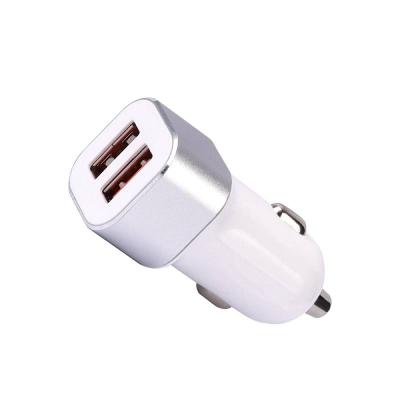 China Mobile Phone Charging In Car Charger Hot Selling High Quality 2 Ports Fast Phone Charging 12V Car Charger USB Charging Adapter for sale