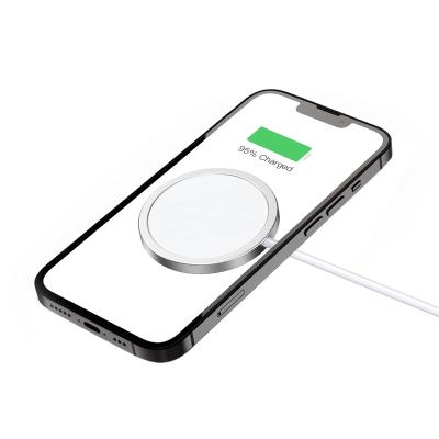 China Qi-enabled Devices portable 15W Qi Wireless Charger USB Fast Wireless Charging Pad For iphone charger for sale