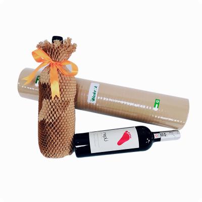 China Kraft Paper Hot Selling Accept OEM Service Honeycomb Kraft Paper Roll For Packaging for sale