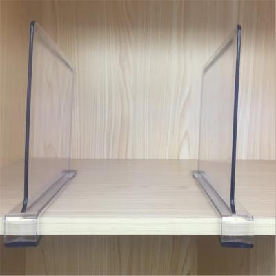 China Stronger Clear Acrylic Cabinets Shelf Cabinet Separator Shelf Dividers For Wood Cabinet for sale