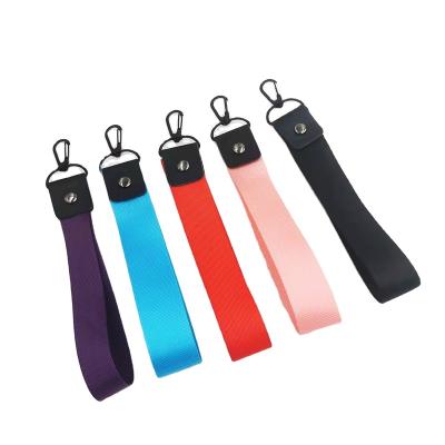 China Multicolor Polyester Factory Supply Mobile Phone Lanyard, Universal Cross-body Mobile Phone Lanyard For Sale Detachable Waist for sale