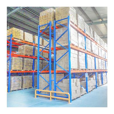 China Corrosion Protection 3 Beam Heavy Duty 4 Layer Storage Adjustable Pallet Racking Warehouse Rack for sale