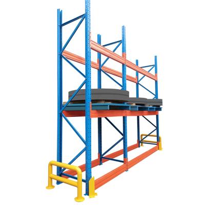 China Corrosion Protection Heavy Duty Warehouse Storage Rack 3 Layer Storage Rack For Pallet for sale