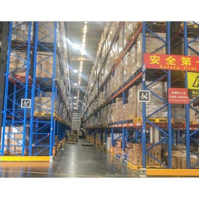 China Corrosion Protection Supermarket Storage Pallet Shelving System with Customized Size and Load for sale