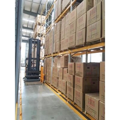 China Corrosion Protection Very Narrow Aisle Pallet Stretching VNA Pallet Storage Rack Warehouse Storage Rack for sale