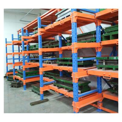 China Corrosion protection fully sliding out of heavy duty mold storage rack for sale