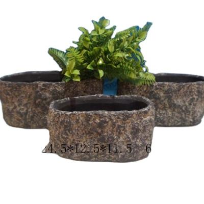 China Cartoon Pastoral Creative Concrete Cement Decoration Indoor Plants Indoor Home Flower Pot for sale