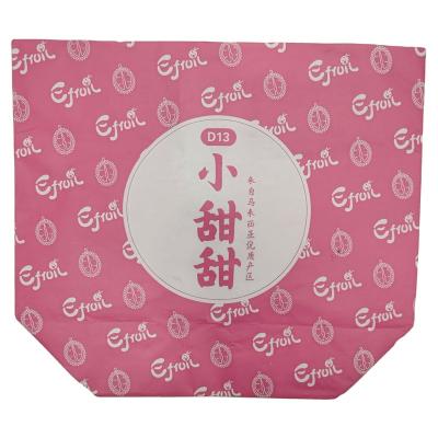 China Recyclable food bags square bottom kraft paper bag for food for sale