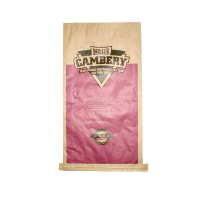 China Industrial packing bag Stable Quality Paper Bags Kraft Black Kraft Paper Bag Multi Layer Kraft Paper Bag for sale