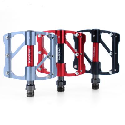 China Aluminum-Magnesium Alloy CNC Body Mount 3 One-Piece Bearings Aluminum Magnesium Alloy CNC MTB Mountain Bike Bicycle Pedals for sale