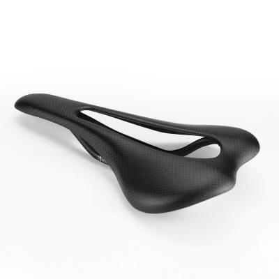 China High Quality Hollow Cavity T800 Carbon Bicycle Saddle Full Carbon Bike Cushion For Men And Women for sale