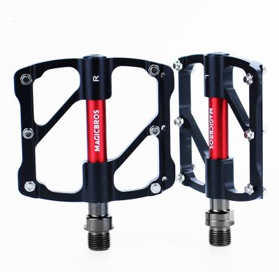 China 2022 Aluminum-Magnesium Alloy CNC Body Magicbros MTB Bike Accessories Aluminum Alloy Sealed DU Bearing Cycle Bicycle Pedal CNC Non-Slip Cycling Pedal for sale