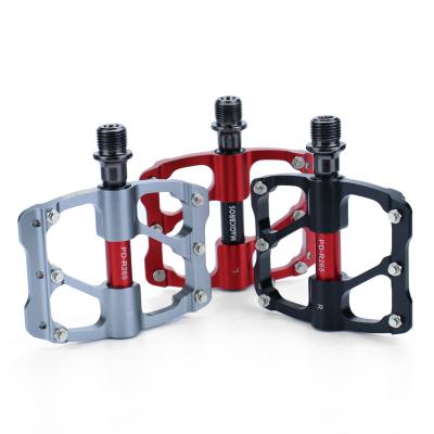 China Aluminum-magnesium alloy CNC body Integral-cast anti-slip sealed tech road bike road bicycle 3 gear pedals for road cycling for sale