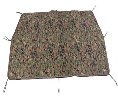 China Lightweight Foldable Military Style Ultra Thermal Rip-stop Woodland Poncho Liner Blanket Woobie Waterproof Camouflage for sale