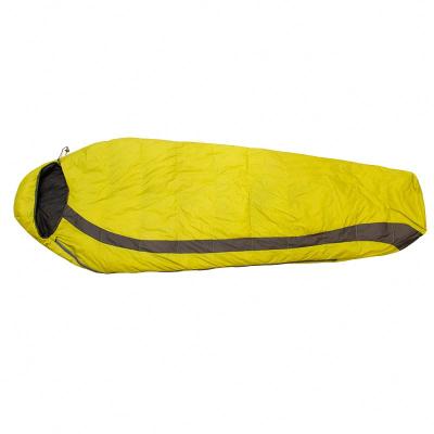 China Outdoor Winter High Quality 300T Portable Duck Down Mummy Sleeping Bag Nylon Mummy for Camping for sale