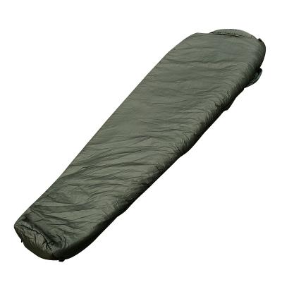 China Cheapest High Quality Wholesale Adult Waterproof Portable Outdoor Camping Mummy Fin-producer Military Sleeping Bag For Cold Weather for sale