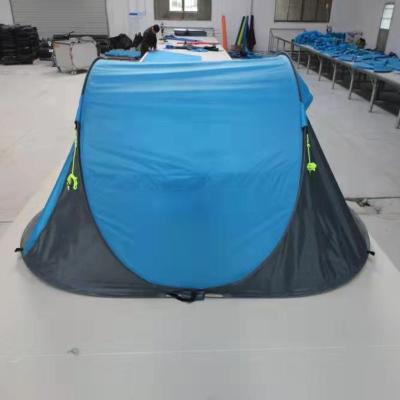 China Amazon Best Selling Extended Type Quick Opening 2 Person Fishing Tent Camping Tent Fabric Outdoor for sale