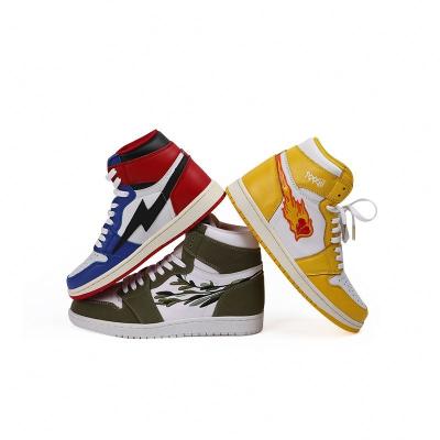 China New Brand Custom Made Classic Fashionable Winter Rubber Shoes Plush Printed Leather AF1 Casual Sneakers for sale